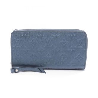 Louis Vuitton Blue Monogram Empreinte Long Wallet (Bi-Fold) (Pre-Owned)