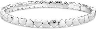 Devata Sweetheart Eternity Bangle Bracelet in Silver at Nordstrom Rack, Size Medium