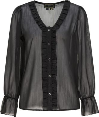 Faina Blouse Dames zwart