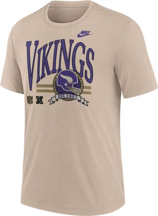 Nike Minnesota Vikings Rewind Nike Mens NFL T-Shirt in Brown | NJFD05YQ9M-KCB