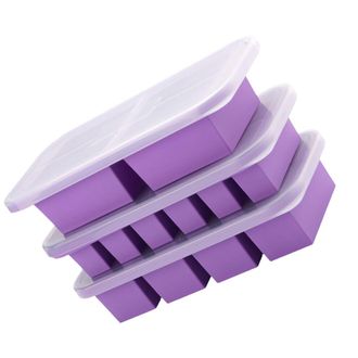 OEM Paquete De 12 Bandejas Flexibles De Alta Calidad Para Congelador - Morado