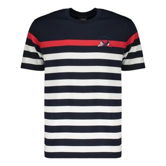 Paul & Shark Paul & Shark, T-Shirts, male, Blue, Size: 3XL Striped T-shirt