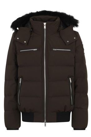 Moose Knuckles CLOUD NEOSHEAR BOMBER Size: XL, colour: BROWN