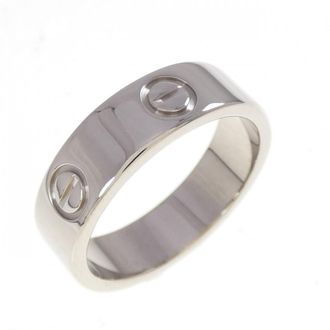 Cartier White Gold White Gold (18K) Band Ring (Pre-Owned)