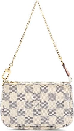 Louis Vuitton Pre-owned Handbags, female, White, Size: ONE SIZE Pre-owned Chain Shoulder Bag