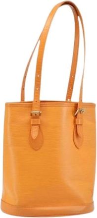 Louis Vuitton Pre-owned Bucket Bags, female, Orange, Size: ONE SIZE Pre-owned Vintage Bucket Bag