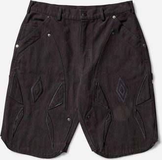 Umbro Shinguard Canvas Shorts Black