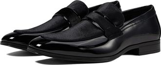 Stacy Adams Spratley Saddle Slip-On Mens Lace Up Wing Tip Shoes Black : 10.5 M, Synthetic/Textile