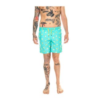 Happy Socks Ba&ntilde;ador largo Banana Break 6700 - Swimwear - Hombre - Multicolor - S