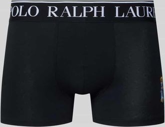 Ralph Lauren Trunks aus Baumwoll-Mix mit Polo Bear in Black, Gr&ouml;&szlig;e XXL
