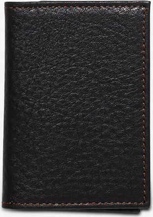 F. Hammann Gefaltetes Leder-Kartenetui