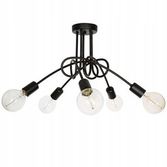 OEM L&aacute;mpara De Techo Colgante Diamond Loft Edison Retro