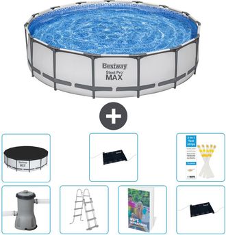 Bestway Piscina Bestway Steel Pro Max Redonda - 457x122 Cm - 8-piezas S562