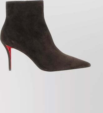 Christian Louboutin ankle boots with pointed toe and stiletto heel