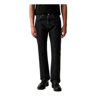 Levi's Heren, Jeans, Zwart, Maat: W32 L34 Katoen