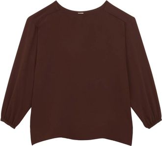 Ines De La Fressange Sea Top - Blouses & Shirts - Mujer - Marr&oacute;n - 2XS