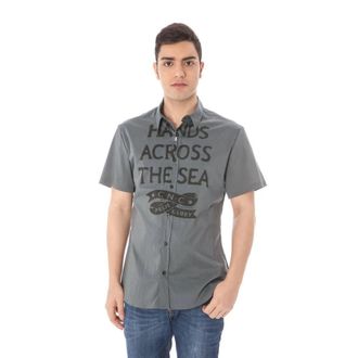 Costume National Hombre, Camisas, Gris, Talla: L