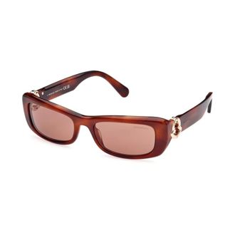 Moncler Sunglasses, female, Red, Size: ONE SIZE Logo Sunglasses