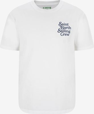 MC2 Saint Barth Kurz&auml;rmeliges T-Shirt aus Baumwolle Sailing SB