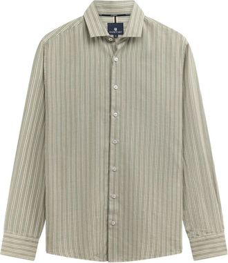 State of Art Hemd - Heren - Casual Overhemden - Groen - 2XL - Overhemden