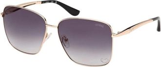 Guess Gu00308 32B Sunglasses - female - Guess - Sunglasses - Yellow - 60 MM - Accessories