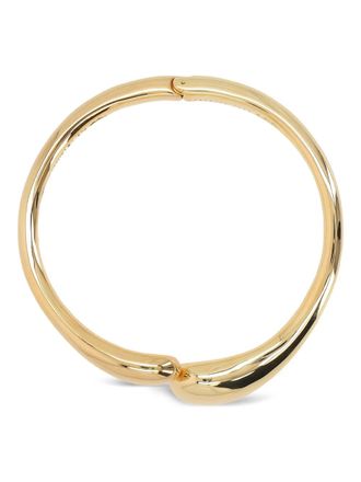 Federica Tosi Isa chocker necklace - women - 18kt Gold Plated Bronze - One Size
