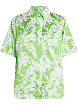Michael Kors Camicia a fiori - Verde