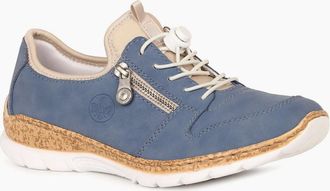 Rieker Womens Manifest Womens Shoes - Navy - Size: 6.5
