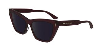 Calvin Klein CK24505S 605 Womens Sunglasses Burgundy Size 55