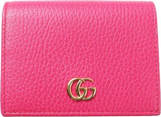 Gucci Pink Leather Wallet (Bi-Fold) (Pre-Owned)