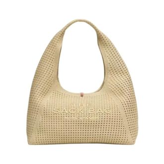 Marc Jacobs The Crochet Sack Bag - female - Marc Jacobs - Handbags - Beige - ONE SIZE - Bags