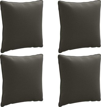 vidaXL Cojines De Respaldo De 4 Piezas Putten 4 Pcs 100% Poli&eacute;ster Vidaxl