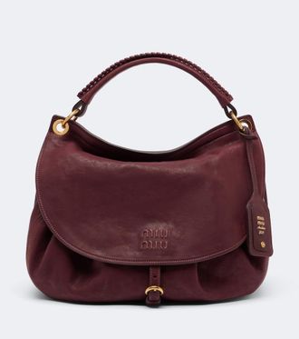 Miu Miu Rendez-vous leather shoulder bag