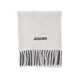 Jacquemus Moisson alpaca-blend scarf Woman One Size