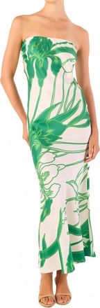 Misa Cheryl Maci Dress In Green