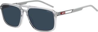HUGO BOSS HG 1383/S KB7/KU Mens Sunglasses Grey Size 58
