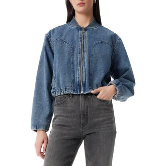 Robert Rodriguez Kendrick Utility Denim Bomber Jacket in Chelsea at Nordstrom Rack, Size X-Small