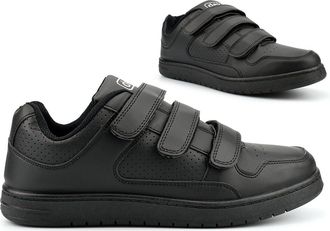 Generic Mens Comfort Trainers Size 6 Boys Trainers Size 11 Mens Touch Fastening Shoe Skate Shoes Casual Trainer Touch Fastening Shoes Comfort Trainer Skate Sh