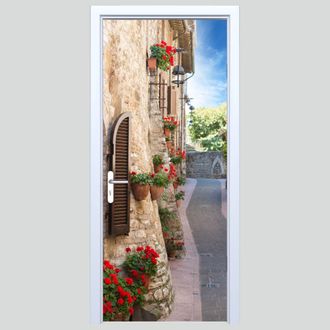 OEM Adhesivo De Tela Para Puerta, Calle Flower 012pd