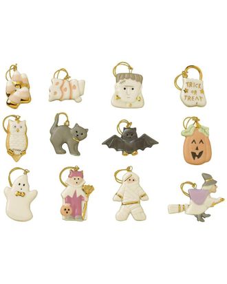 Lenox Trick Or Treat 12Pc Ornament Set