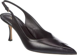 Ferragamo Ferragamo Egna Leather Slingback Pump
