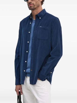 Barbour Ramsey pocket corduroy shirt - men - Cotton - S - Blue