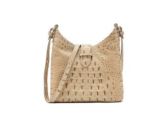 Brahmin Small Gwynne Cross Body Womens Handbags Sandstorm, Leather