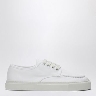 Prada Sneaker bianca in tela di cotone