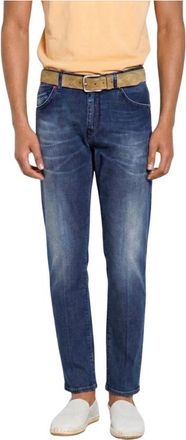 Mason's Harris 5-pocket Jeans - Heren - Slim Fit Jeans - Blauw - W31 - Katoen - Jeans