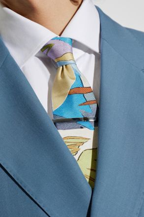 Lanvin Tie Clip, Mens, Silver