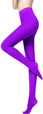 Generic HOOUDO Thermal Tights Women Womens Tights Winter Warm Thermal Leggings High Waist Fleece Lined Pantyhose Ladies Fashion Stretch Tight Cotton Thick Sto