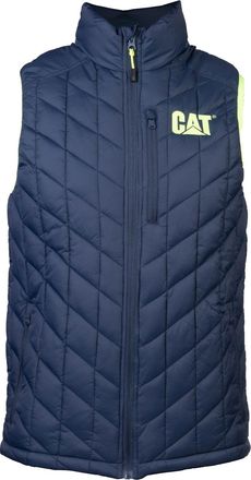 CAT Insulated Vest Mens - Blue - Size X-Large