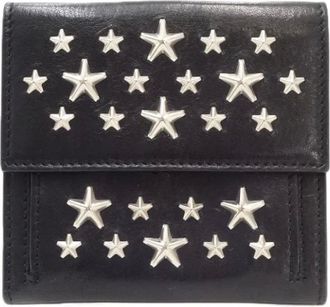 Jimmy Choo London Pre-owned Wallets, female, Black, Size: ONE SIZE Pre-owned Leather wallets