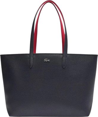 Lacoste Bolso Tote Anna con cremallera - Bags - Mujer - Negro - ONE SIZE